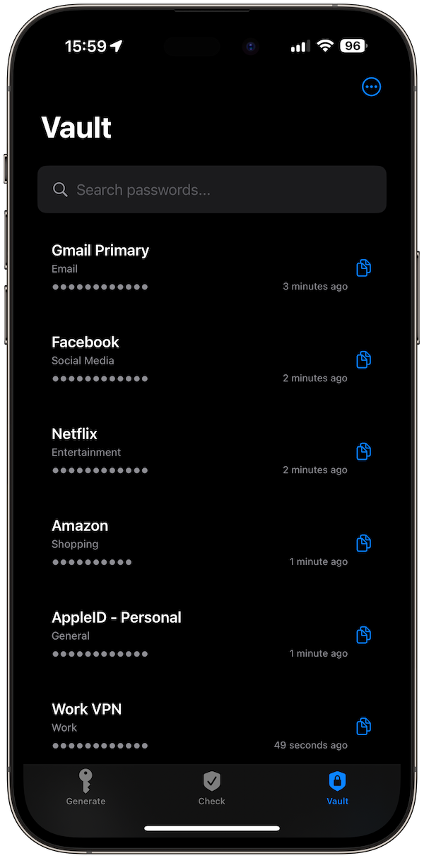 strongpass screenshot 3